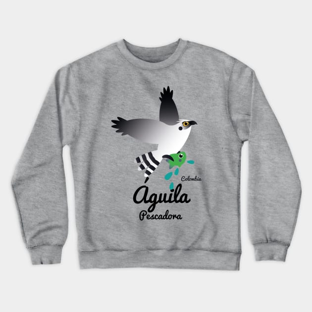 Águila Pescadora Colombia Crewneck Sweatshirt by Buen Corazón